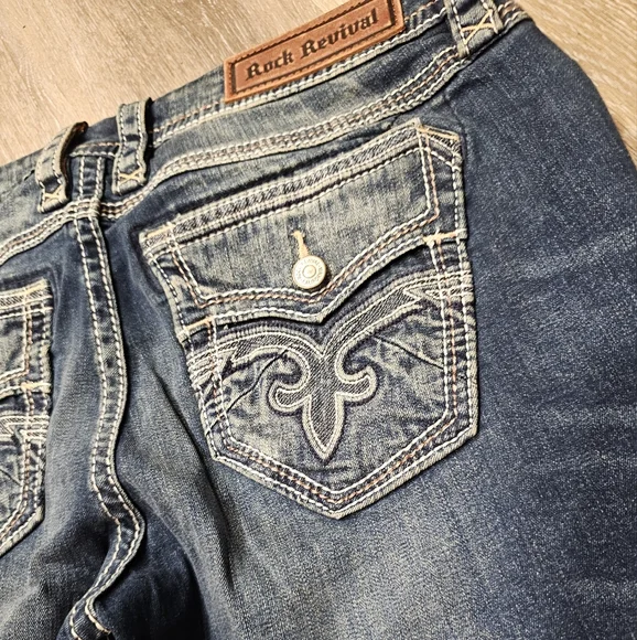 Rock Revival Clair Crop Size 32 - Picture 5 of 16